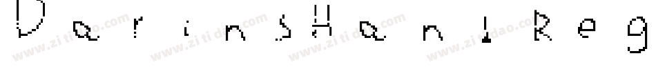 DarinsHand Regular字体转换